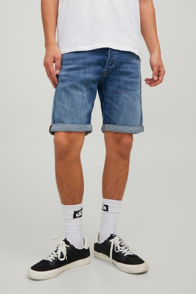 Farkkushortsit Jack &amp; Jones 12236191BLUEDENIM-XL hinta ja tiedot | Miesten shortsit | hobbyhall.fi