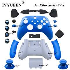 Blue Shell -painikkeet - Korkealaatuinen vaihtokotelon kuori Xbox Series S / X -ohjaimen kiskot paneelit etulevyn kansi LB RB LT RT -painikkeet hinta ja tiedot | Pelikonsolitarvikkeet | hobbyhall.fi