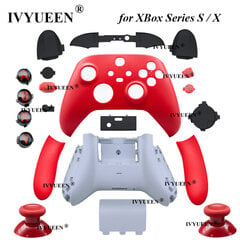 Red Shell -painikkeet - Korkealaatuinen vaihtokotelon kuori Xbox Series S / X -ohjaimen kiskot paneelit etulevyn kansi LB RB LT RT -painikkeet hinta ja tiedot | Pelikonsolitarvikkeet | hobbyhall.fi