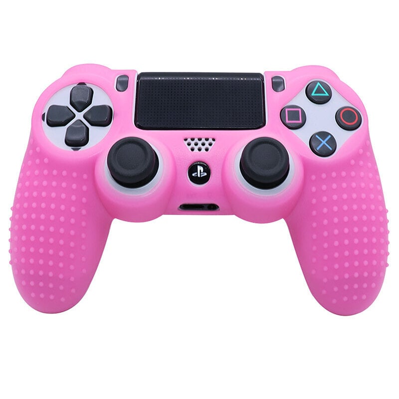 A0038-5-Liukumista estävä pehmeä silikonikotelo PS4 Slim Pro -ohjaimelle Skin Gamepad Joystick -suojuskotelot tarvikkeet hinta ja tiedot | Pelikonsolitarvikkeet | hobbyhall.fi