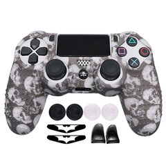 8-liukumaton pehmeä silikonikotelo PS4-ohjaimelle Gamepad Joystick -kotelot Pelitarvikkeet Playstation4 Skinille ilmaisilla lahjoilla hinta ja tiedot | Pelikonsolitarvikkeet | hobbyhall.fi