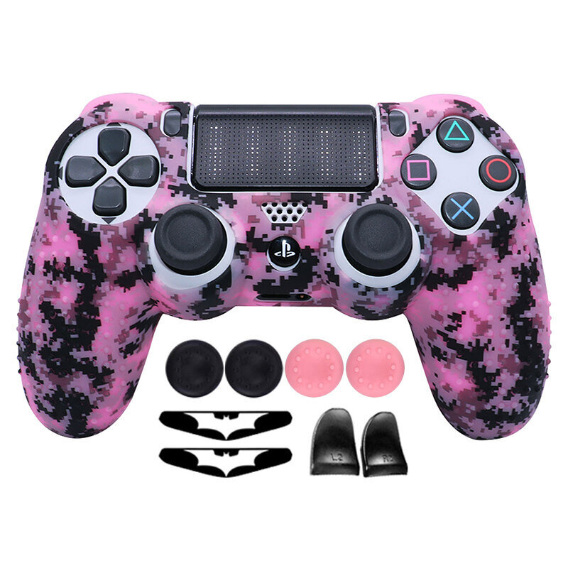 13-luistamaton pehmeä silikonikotelo PS4-ohjaimelle Peliohjaimen ohjaussauvakotelot Pelitarvikkeet Playstation4 Skinille Ilmaisilla lahjoilla hinta ja tiedot | Pelikonsolitarvikkeet | hobbyhall.fi