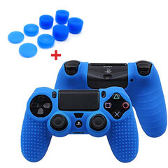 4-1 kpl Silica Gel Ps4 -peliohjaimen kotelo Dualshock 4/PRO/SLIM Play Station 4 -ohjaimelle, luistamaton Camo Gaming Joystick -suojus hinta ja tiedot | Pelikonsolitarvikkeet | hobbyhall.fi