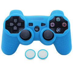 PS3:lle blue-Glow in Dark Soft Silicon Case PS3-ohjaimelle Pelit Lisävarusteet Peliohjaimen Joystick Cover PS3-ohjaimelle Skin Suojakuori hinta ja tiedot | Pelikonsolitarvikkeet | hobbyhall.fi