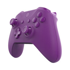 Purple-Data Frog Replacement Matt Shell Xbox One S:lle Ohjainkotelo Kotelo Etulevyt Painikkeet Xbox One S Joystick -lisävarusteille hinta ja tiedot | Pelikonsolitarvikkeet | hobbyhall.fi