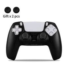 Musta ohjaimen suojakotelo PS5-peliohjaimelle Silikonigeelikumikotelo PS5:lle Kansi SONY Playstation 5:lle PS5-lisävarusteille hinta ja tiedot | Pelikonsolitarvikkeet | hobbyhall.fi