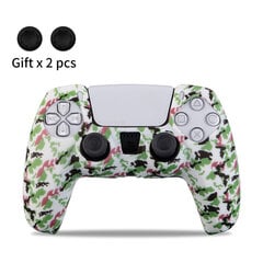 Floret-Controller-suojakotelo PS5-peliohjaimelle Silikonigeelikumikotelo PS5:lle Kansi SONY Playstation 5:lle PS5-lisävarusteille hinta ja tiedot | Pelikonsolitarvikkeet | hobbyhall.fi