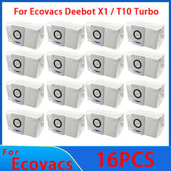 Pölypussin osat Ecovacs Deebot T10 Omin / TURBO X1 Omin/ TURBO Pölynimuripussit Pääharja Rag HEPA-suodatin Lisävarusteet hinta ja tiedot | Pölynimureiden lisätarvikkeet | hobbyhall.fi