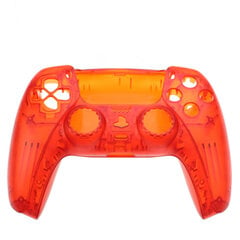 Läpinäkyvä oranssi tee-se-itse -koristenauha edessä Takana Kotelo Kotelon suojus Etulevyn vaihtoosa PS5 Playstation 5 -ohjaimen peliohjaimelle hinta ja tiedot | Pelikonsolitarvikkeet | hobbyhall.fi