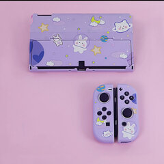 Case C-For Nintendo Switch OLED Case Telakoitava kotelo Yhteensopiva konsolin ja JoyCon-ohjaimen kanssa NS Switch OLED TPU Grip Suojakuori hinta ja tiedot | Pelikonsolitarvikkeet | hobbyhall.fi