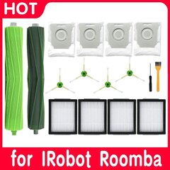 for IRobot Roomba I7 I8 E5 E6 I3 J7 I6 Robottipölynimurin tarvikkeet Pääsivuharjan varaosat hinta ja tiedot | Pölynimureiden lisätarvikkeet | hobbyhall.fi