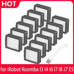 iRobot Roomba I7 I7+ I3 I3+ I4 I4 I4+ I6 I6+ I8 I8+ J7 J7+ E5 E6 E7 Suodatin Pääharja Moppiliina Pölypussin kannake Pölynimuri hinta ja tiedot | Pölynimureiden lisätarvikkeet | hobbyhall.fi