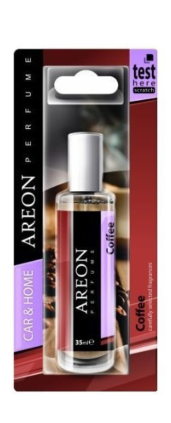 Auton ilmanraikastaja Areon Perfume Coffee 35 ml hinta ja tiedot | Ilmanraikastimet autoon | hobbyhall.fi