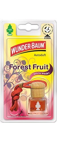 Auton ilmanraikastin pullossa Wunder-Baum Forest Fruit hinta ja tiedot | Ilmanraikastimet autoon | hobbyhall.fi