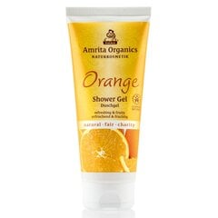 Suihkugeeli Oranssi, Amrita Organics, 200ml hinta ja tiedot | Amrita Organics Vartalonhoito | hobbyhall.fi