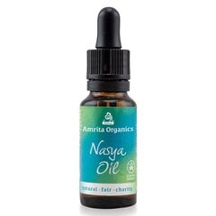 Ayurvedainen nenäöljy Nasya, Amrita Organics, 20ml hinta ja tiedot | Amrita Organics Hygieniatuotteet | hobbyhall.fi