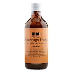 Hiusöljy Rajabringa Thailam, Nimi Ayurveda, 200ml hinta ja tiedot | Nimi Ayurveda Hiustenhoitotuotteet | hobbyhall.fi