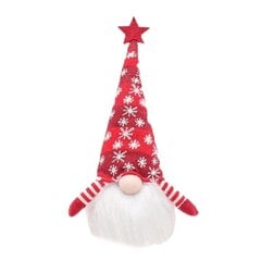 Suuri Pitkä Jalka Punainen Santa Gnome Joulukoristeet Tähtihatulla Rudolph Cartoon Pehmo Nukke Hehkuva hinta ja tiedot | Puutarha- ja ulkovalot | hobbyhall.fi