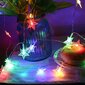 3M-20Led Blue Star Light String Twinkle Garlands Paristokäyttöinen Lamppu Joulun Uudenvuoden Joulukoristeisiin hinta ja tiedot | Puutarha- ja ulkovalot | hobbyhall.fi