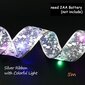 2M Värikäs Valo Kulta 2M/5M Led-Valo Joulunauhajouset Led-Joulukuusen Koristeilla Uudenvuoden Kodin Sisustus hinta ja tiedot | Puutarha- ja ulkovalot | hobbyhall.fi