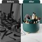 360° Rotate Makeup Brush Holder Organizer - vihreä hinta ja tiedot | Kosmetiikkalaukut ja peilit | hobbyhall.fi