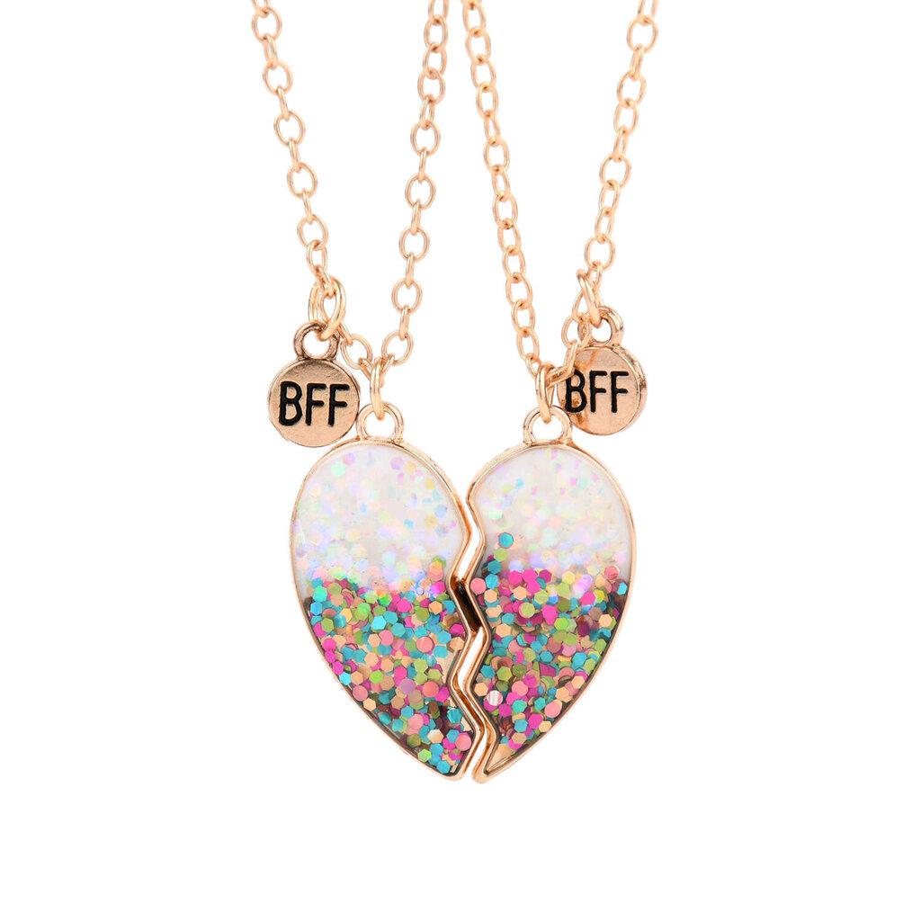 st Best Friends Halsband, Friendship Pendant Halsband hinta ja tiedot | Miesten korut | hobbyhall.fi