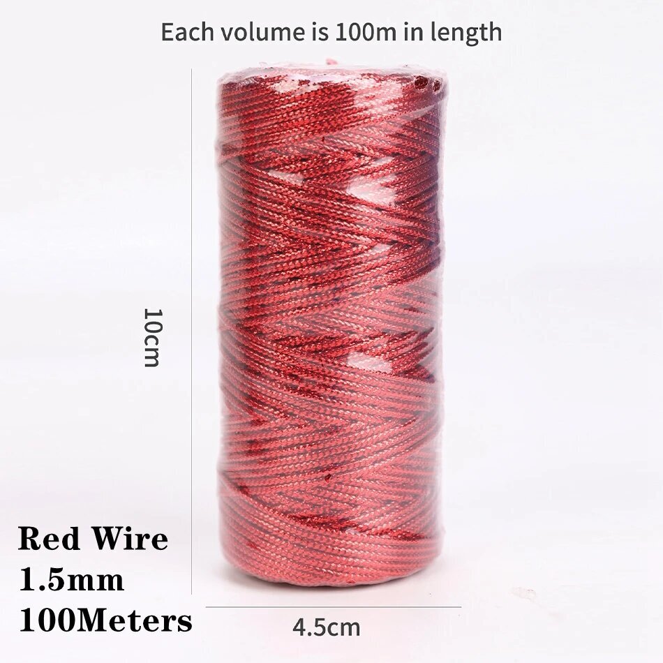 100M Macrame Cord köysi puuvilla Twine String hinta ja tiedot | Virkkaustarvikkeet | hobbyhall.fi