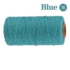 100M Macrame Cord köysi puuvilla Twine String hinta ja tiedot | Virkkaustarvikkeet | hobbyhall.fi