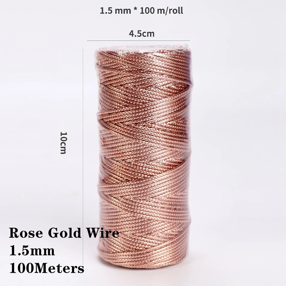 100M Macrame Cord köysi puuvilla Twine String hinta ja tiedot | Virkkaustarvikkeet | hobbyhall.fi