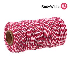 100M Macrame Cord köysi puuvilla Twine String hinta ja tiedot | Virkkaustarvikkeet | hobbyhall.fi