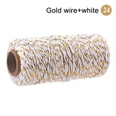 100M Macrame Cord köysi puuvilla Twine String hinta ja tiedot | Virkkaustarvikkeet | hobbyhall.fi