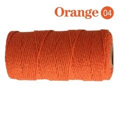 100M Macrame Cord köysi puuvilla Twine String hinta ja tiedot | Virkkaustarvikkeet | hobbyhall.fi