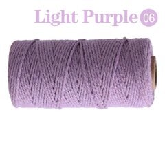 100M Macrame Cord köysi puuvilla Twine String hinta ja tiedot | Virkkaustarvikkeet | hobbyhall.fi