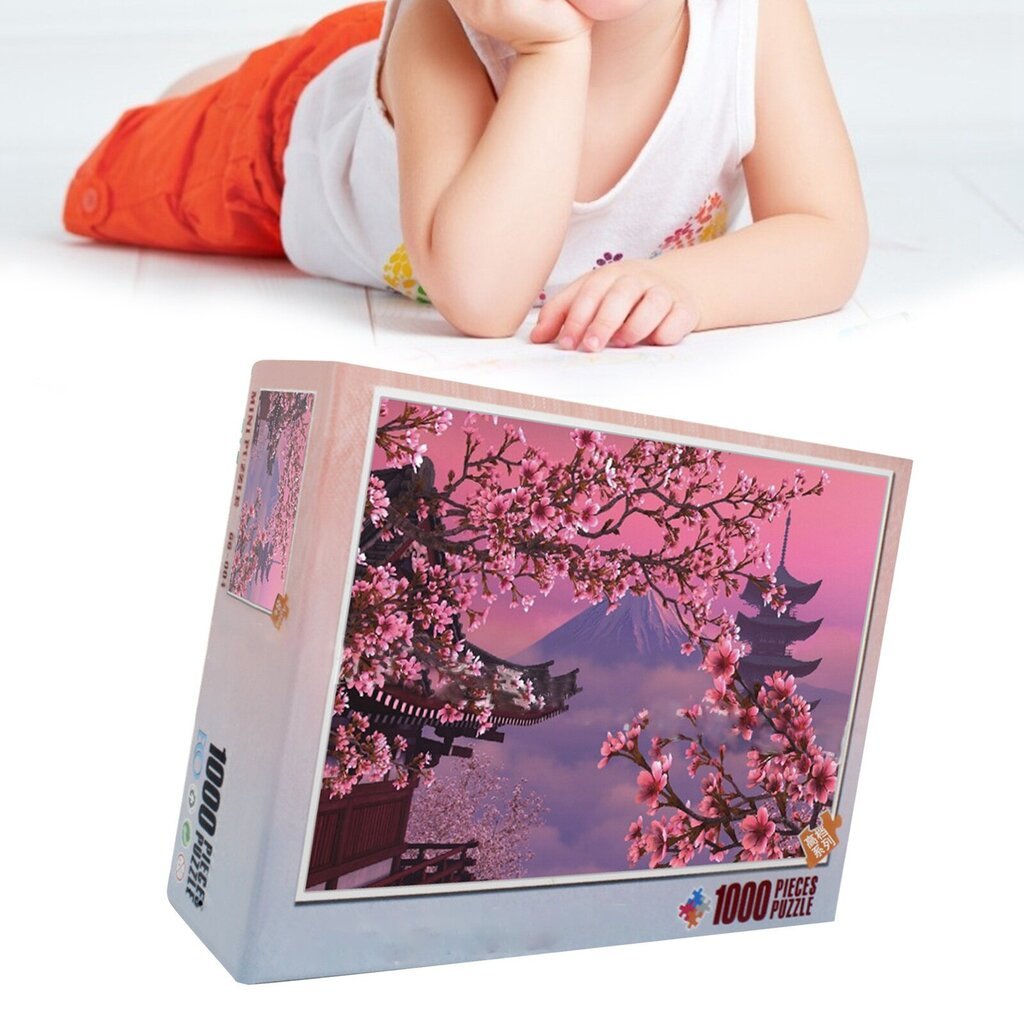 1000 kpl Sakura-palapeli Sarjakuva-anime Haastava Sakura Puzzle Tee-se-itse-lelut lapsille aikuisille hinta ja tiedot | Lautapelit ja älypelit | hobbyhall.fi