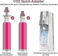 Quick Connect Co2 Adapter -yhteensopiva Sodastream-vesisprinkleri Duo Art, Terra, Tr21-4 Jnnjv hinta ja tiedot | Puhelimen lisätarvikkeet | hobbyhall.fi