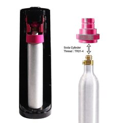 Quick Connect Co2 Adapter -yhteensopiva Sodastream-vesisprinkleri Duo Art, Terra, Tr21-4 Jnnjv hinta ja tiedot | Puhelimen lisätarvikkeet | hobbyhall.fi