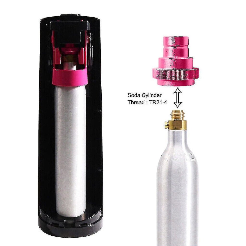 Quick Connect Co2 Adapter -yhteensopiva Sodastream-vesisprinkleri Duo Art, Terra, Tr21-4 Jnnjv hinta ja tiedot | Puhelimen lisätarvikkeet | hobbyhall.fi