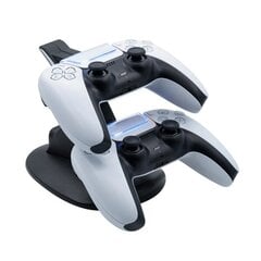 PS5 Latausasema - Laturi Ohjain / Peliohjain Playstation Black hinta ja tiedot | Pelikonsolitarvikkeet | hobbyhall.fi