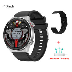 Dt3 Mate 1,5 Tuuman 454*454 Älykello Miesten Nfc Gps Bluetooth Call Fitness Vedenpitävä Urheilurannekello Xiaomi Huawei 2023:Lle hinta ja tiedot | Älykellot | hobbyhall.fi