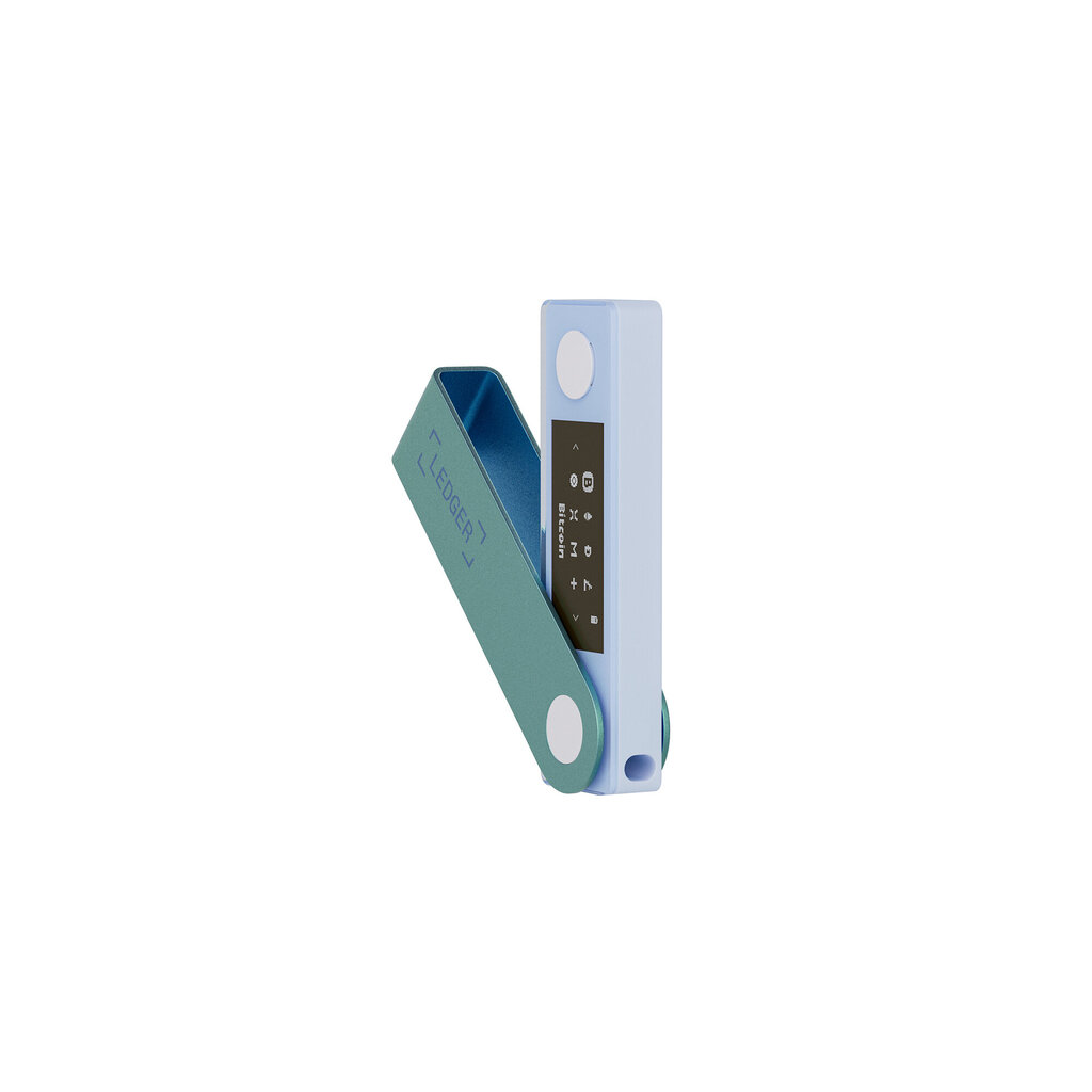 Ledger Nano X Pastel Green Crypto Hardware Wallet hinta ja tiedot | Muistitikut | hobbyhall.fi