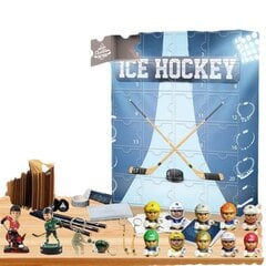 Joulun adventtikalenteri Joulukalenteri Hockey Blind Box 2024 Hockey Advent Calendar Joululahjalelu hinta ja tiedot | Joulukoristeet | hobbyhall.fi