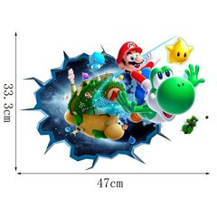 Super Mario tarrat lastenhuoneeseen lasten sarjakuva itseliimautuvat vedenpitävät seinätarrat-B hinta ja tiedot | Juhlakoristeet | hobbyhall.fi