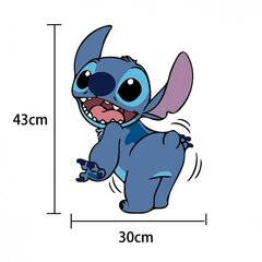 Stitch seinätarrat, Lilo ja vauvan sarjakuvatarrat, PVC-juliste, itseliimautuvat vaatekaappitarrat lastenhuoneeseen-O hinta ja tiedot | Juhlakoristeet | hobbyhall.fi