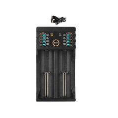 1 kpl 2-paikkainen Li-Ion-akkulaturi + 6 kpl 3,7 V 18650 9800 mAh akku ladattavaan akkuun 18650 hinta ja tiedot | Auton akkulaturit | hobbyhall.fi