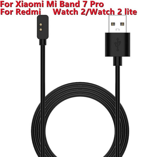 Magneettinen Lataus Xiaomi Mi Band 7 Pro/Redmi Watch 2/Redmi Watch 2 Lite 55cm 100cm Älykellolle 100cm hinta ja tiedot | Miesten korut | hobbyhall.fi