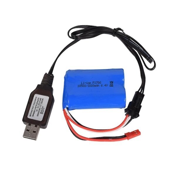 6.4v/7.4v laturi Li-ion akku Sm-3p Rc lelut kauko-ohjattava lelu Sm3p kannettava Usb-laturi(7.4V) hinta ja tiedot | Mikrokontrollerit | hobbyhall.fi