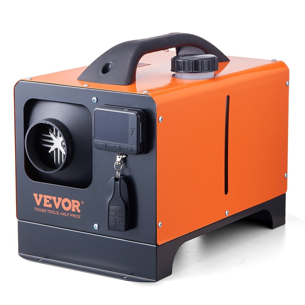 Dieselkütteseade Vevor, 12V, 5kW, oranssi hinta ja tiedot | Lämmittimet | hobbyhall.fi