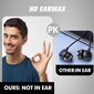 Avoimet Takaosa In-Ear-kuulokkeet Langattomat Bluetooth-kuulokkeet Avoimet Takaosan In-Ear-kuulokkeet Bone Conduction -kuulokkeet Syvä musta hinta ja tiedot | Kuulokkeet | hobbyhall.fi