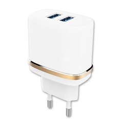 Power Charger for Realme 13 4G erittäin tehokas ja nopea 2X USB 5V / 2.1A + 1A täysin turvassa hinta ja tiedot | Kannettavien tietokoneiden lisätarvikkeet | hobbyhall.fi