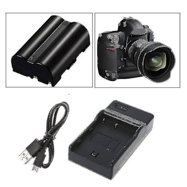 Akku laturi Nikon En-el3e En-el3 D100/100slr/d50/d70/d70s/d200/d80/d90 hinta ja tiedot | Videokameran akut ja paristot | hobbyhall.fi